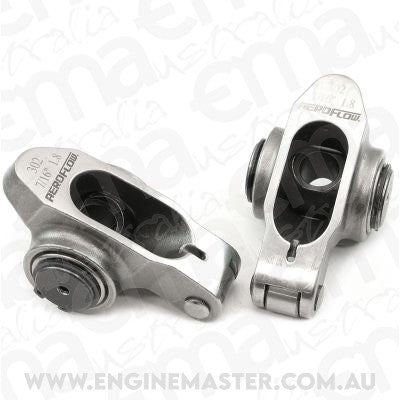 Aeroflow AF95-1224-2 Ford SB S/S Rocker Arms 7/16" Stud
