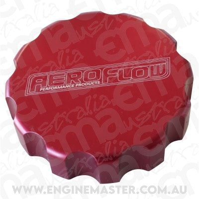 Aeroflow AF463-0042R Aeroflow Radiator Cap Cover Large Style Cap Red