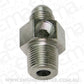 Aeroflow AF139-04-02S Male 1/8"NPT to -4AN 1/8" Port Silver 1/8" to -4AN 1/8" Port