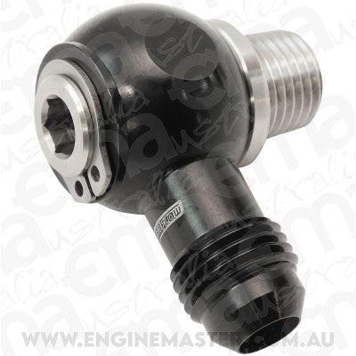 Aeroflow AF392-06-04 1/4" NPT BANJO KIT -6AN S/S