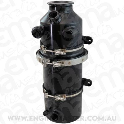 Aeroflow AF77-1050BLK Dry Sump Tank 19.5" X 6" 2 Gal495mm X 152mm 7.5L Black
