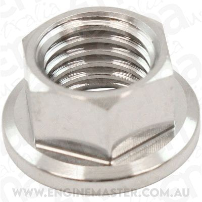 Aeroflow AF3514-0020 3/8" UNC Titanium Hex Nut