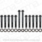 Aeroflow AF37-1211 Ford ClevelANd Intake Bolts 351C 12 Point Head 12 Pack