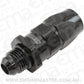 Aeroflow AF580-06-06DBLK Male -6AN to -6AN Teflon Hose