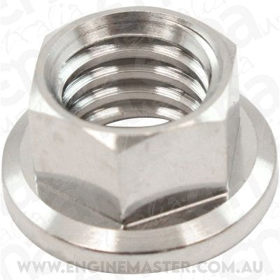 Aeroflow AF3515-0020 3/8" UNF Titanium Hex Nut