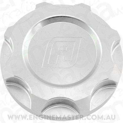 Aeroflow AF82-1011 Subaru Billet Oil Cap Filler Plug Ej20 Ej25 Silver