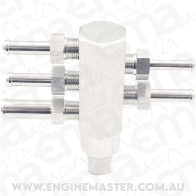 Aeroflow AF458-06S 3/8 Npt Vacuum Tree Alloy Bras
