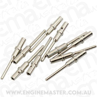 Aeroflow AF49-9121 Weathertight Dtm Male Pins Pack Of 10 Deutsch Style 20Awg