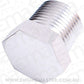 Aeroflow AF933-01S Npt Hex Head Plug 1/16" Npt Silver 1/16" Npt Nos Radiator