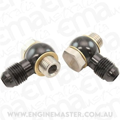 Aeroflow AF397-06 1/4" NPSM BANJO KIT -6AN S/S