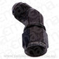 Aeroflow AF142-03BLK 45 Deg Female - Male -3AN Black Swivel Nut