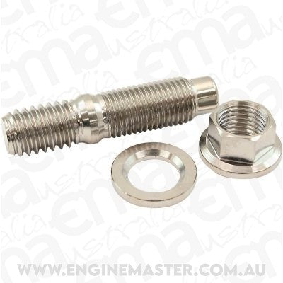 Aeroflow AF55-3007 3/8" Titanium Stud Washer Hex