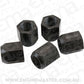 Aeroflow AF3013-2000 5/8"-18 Acorn Short Open Wheel Nuts Black (5 Pack) Nhraapproved - AF 3012-2000