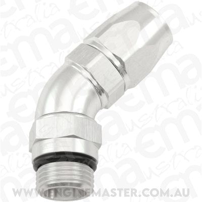 Aeroflow AF582-08-08DS Male End -8ORB to -8AN Teflon