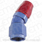 Aeroflow AF577-03D 30 Deg -3AN Full Flow Teflon Hose End Blue 1 Piece Fullflow