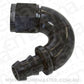 Aeroflow AF515-08BLK -8AN 150 Deg Full Flow Push Loblack Full Flow Push Lock