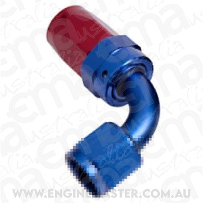 Aeroflow AF103-06-25 -6AN Taper Series 90 Degree Hose End Blue *25 Pack*