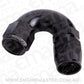 Aeroflow AF555-16BLK Alloy 150 Deg Hose End -16AN Black Cutter Style Full Flow