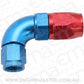 Aeroflow AF553-08-06 Stepped 90 Deg Hoseend -8 Hoseto -6AN Expander Hose End Blu