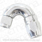 Aeroflow AF555-08-06S Stepped 150 Deg Hoseend -8 Hosto -6AN Expander Hose End Silv