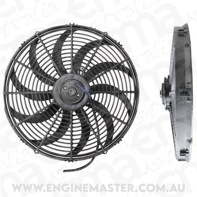 Aeroflow AF49-1003 16" Curved Blade Electric Fan Reversible 2000Cfm
