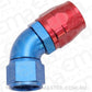 Aeroflow AF558-16-12 Alloy 60 Deg Hose End -16 Hoseto -12AN Expander Hose End Blu