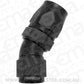 Aeroflow AF557-12-10BLK Alloy 30 Deg Hose End -12 Hoseto -10AN Expander Hose End Bla