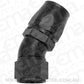 Aeroflow AF557-16-12BLK Alloy 30 Deg Hose End -16 Hoseto -12AN Expander Hose End Bla