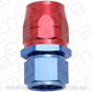 Aeroflow AF501-16-12 Stepped Straight End -16 Hose to -12AN Expander Hose End Blu