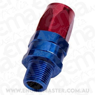 Aeroflow AF830-12-12 Male 3/4" NPT Straight To-12Anblue Full Swivel Straight