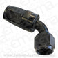 Aeroflow AF118-08BLK -8AN Taper Series 60 Degree Hose End Black