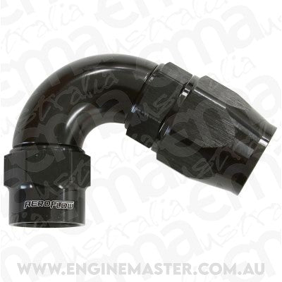 Aeroflow AF7054-12 -12AN 120 Degree Kryptalon Full Flow Big Bore 1 Piece