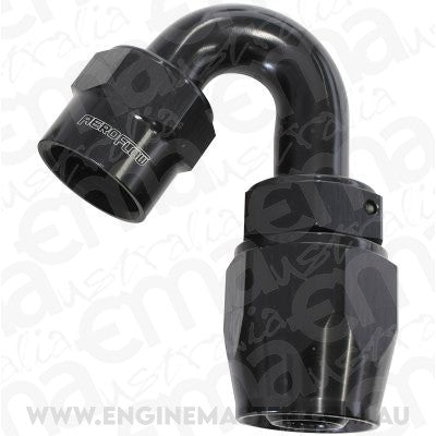 Aeroflow AF7025-10 -10AN 150 Degree Kryptalon Lightweight Big Bore 1 Piece