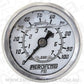Aeroflow AF30-2203 1-1/2" 0-100 Psi Liq Fil Gaugewhite Face Black Pointer