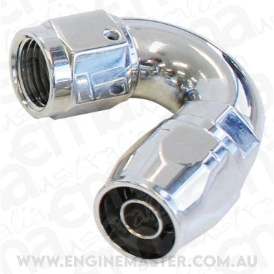 Aeroflow AF885-10 Elite 150 Deg -10AN Hose End Elite Show Quality Full Flow