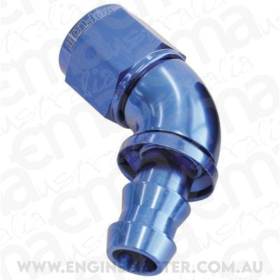 Aeroflow 400 series hose 12AN 60 Deg Full Flow Push Loblue Full Flow Push Lock Aeroflow Performance Products AF518-12