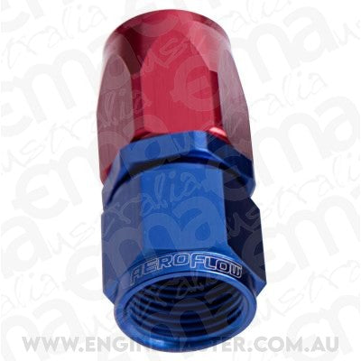 Aeroflow Performance Products AF101-20 20AN Taper Series Straight Hose End Blue