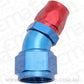 Aeroflow AF557-12-16 Alloy 30 Deg Hose End -12 Hoseto -16AN Reducer Hose End Blue