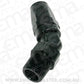 Aeroflow 100 & 450 series braided hose Male 3/4 NPT 45 Deg to -12 Black Aeroflow Performance Products AF828-12-12BLK