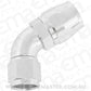 Aeroflow AF558-12-10S Alloy 60 Deg Hose End -12 Hoseto -10 Expander Hose End Silve