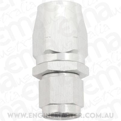 Aeroflow AF501-08-06S Stepped Straight End -8 Hose to -6AN Expander Hose End Silv