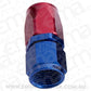Aeroflow AF101-06-25 -6AN Taper Series Straight Hose End Blue *25 Pack*