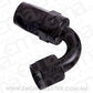 Aeroflow Performance Products AF104-08BLK 8AN Taper Series 120 Degree Hose End Black