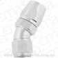 Aeroflow AF557-12-10S Alloy 30 Deg Hose End -12 Hoseto -10AN Expander Hose End Sil