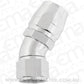 Aeroflow AF557-16-12S Alloy 30 Deg Hose End -16 Hoseto -12AN Expander Hose End Sil