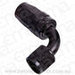 Aeroflow AF103-06BLK -6AN Taper Series 90 Degree Hose End Black