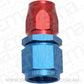 Aeroflow AF501-06-08 Stepped Straight End -6 Hose to -8AN Reducer Hose End Blue