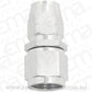 Aeroflow AF501-08-10S Stepped Straight End -8 Hose to -10AN Reducer Hose End Silv