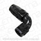 Aeroflow 100 & 450 series braided hose 90 Deg End -16AN Black Full Flow Taper Style Aeroflow Performance Products AF153-16BLK
