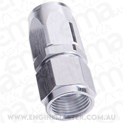 Aeroflow AF101-20S -20AN Taper Series Straight Hose End Silver
